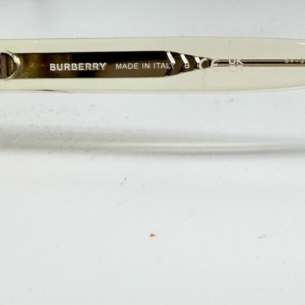 BURBERRY B 2382-d 3852 Eyeglasses Frames Clear Yellow 49-19-145 H20365 - Picture 7 of 8